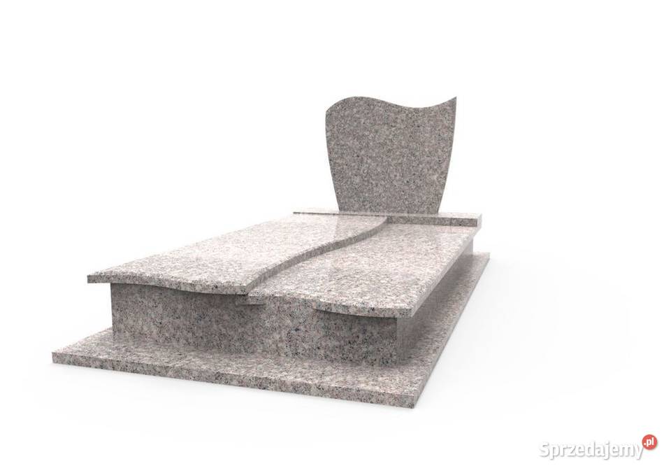 Nagrobek Granitowy 260 130 Brąz Królewski na Mieleszynek