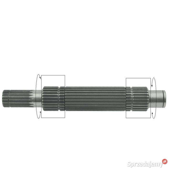 Wałek 18T26T 227 mm Kubota L01L1501L2201 podkarpackie Tajęcina