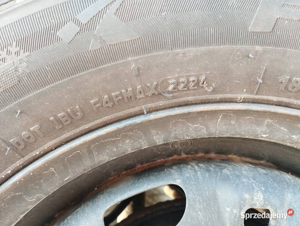 Koła zimowe 14 5x100 Grzybno sprzedam