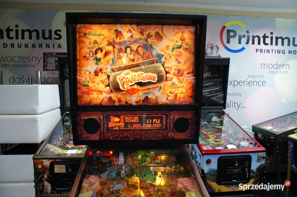 The Flintstones Williams 1994 flipper pinball Bytom