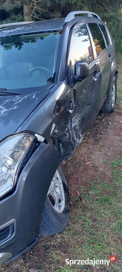 Uszkodzony Citroen CCrosser22HDI odtwarzacz DVD Trąbki