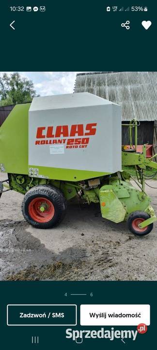 Sprzedam czesci do prasy claas rollant 250 255 Zbuczyn sprzedam