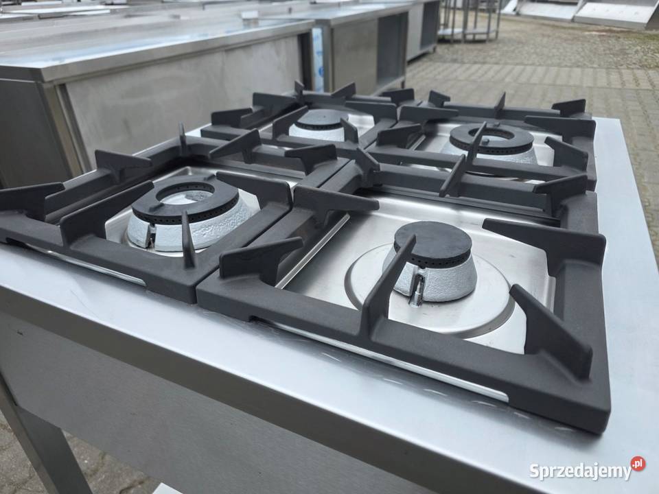 Kuchnia Gaz 4 Palniki STALGAST Moc 225 kW M1289 Nowe Skalmierzyce
