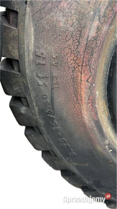 Linde H60 zestaw opony pełne 3556515 i 82515 Koziegłowy sprzedam