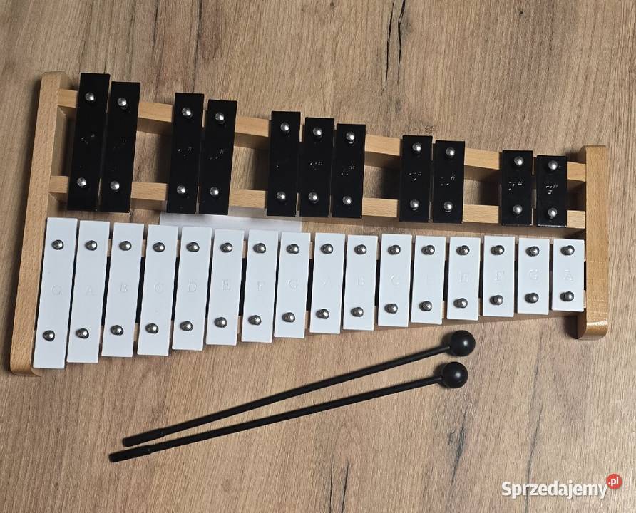 Cymbalki Ksylafon chromatyczne 27 tonowe