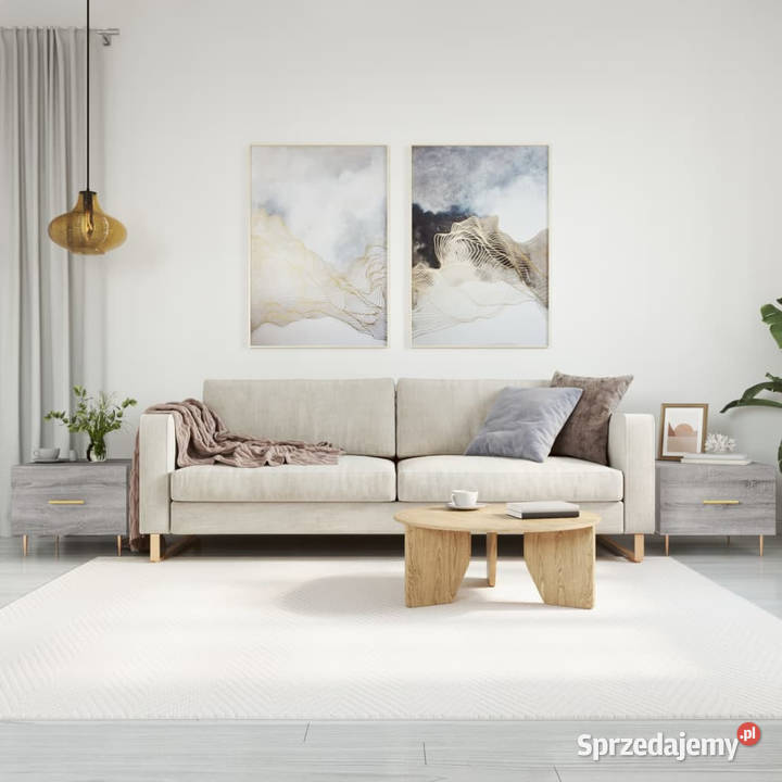 Stoliki kawowe 2 szary dąb sonoma 50x50x40 Stoły