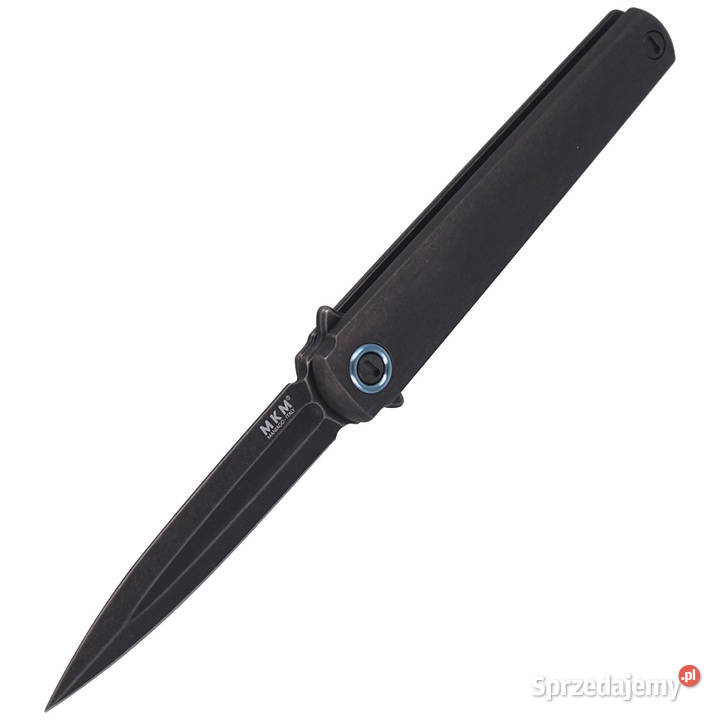 Nóż składany MKM Flame Dagger Black Titanium