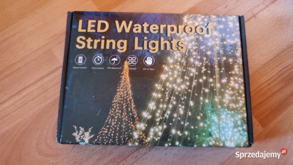 wodoodporne lampki choinkowe LED Książ Wielkopolski