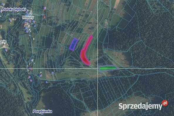 3 działki rolne Poręba Wielka