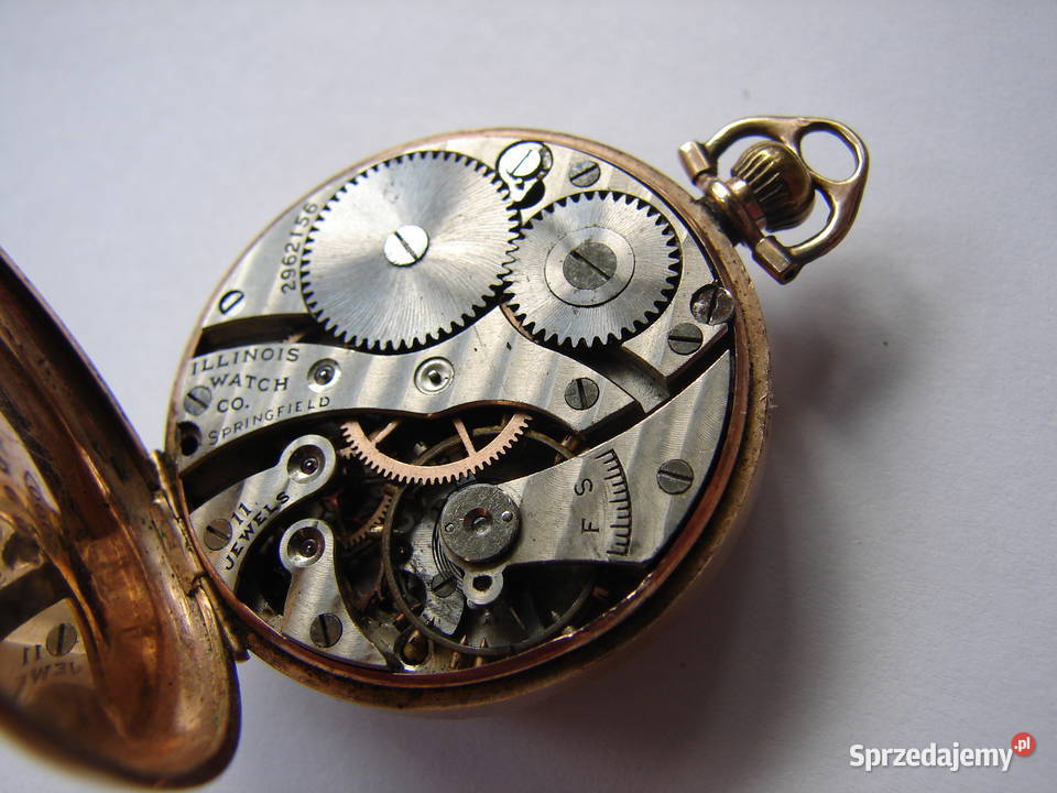 Illinois Watch Co stary zegarek kieszonkowy Antyki Warszawa sprzedam