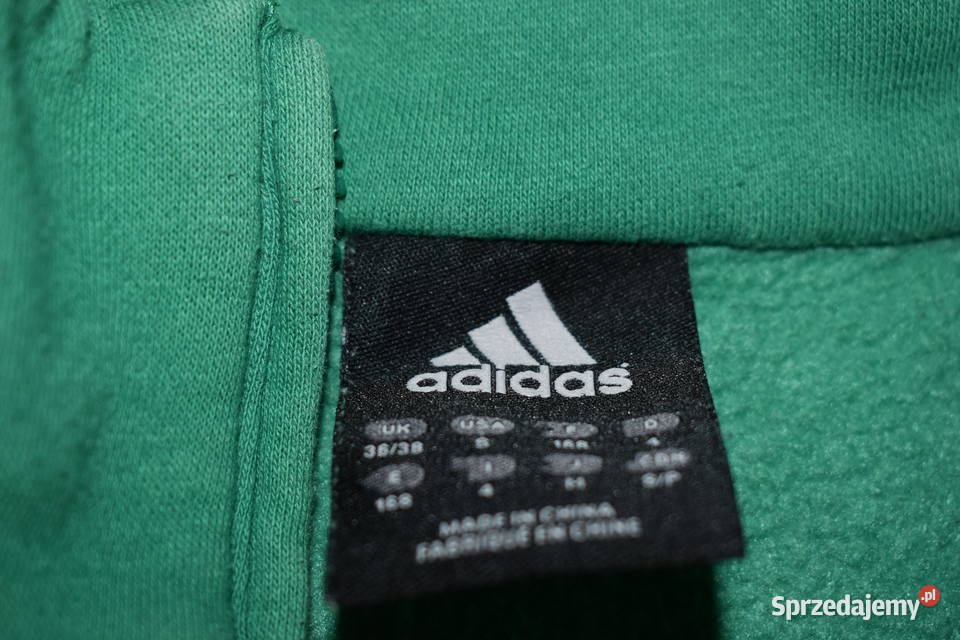 Zielona Bluza Adidas Komfort i Styl w Jednym Odzież sportowa zachodniopomorskie Stargard