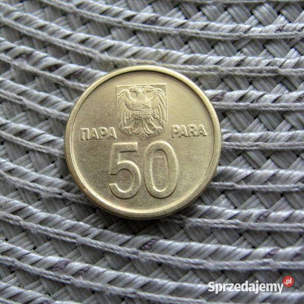 Jugosławia 50 Para 2000r Kalisz