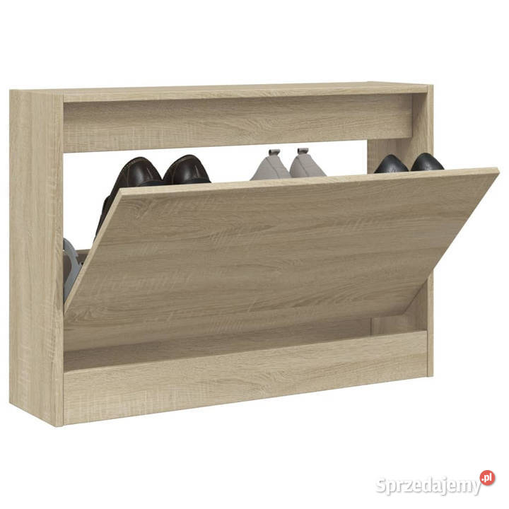 Szafka na buty dąb sonoma 80x21x57 WM839912 Warszawa