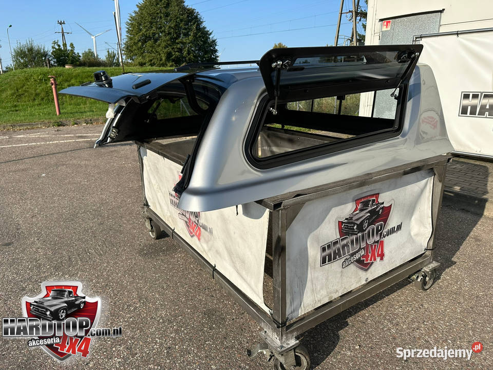 Zabudowa Toyota Hilux HARDTOP na pakę 2016 Szyby Pasłęk