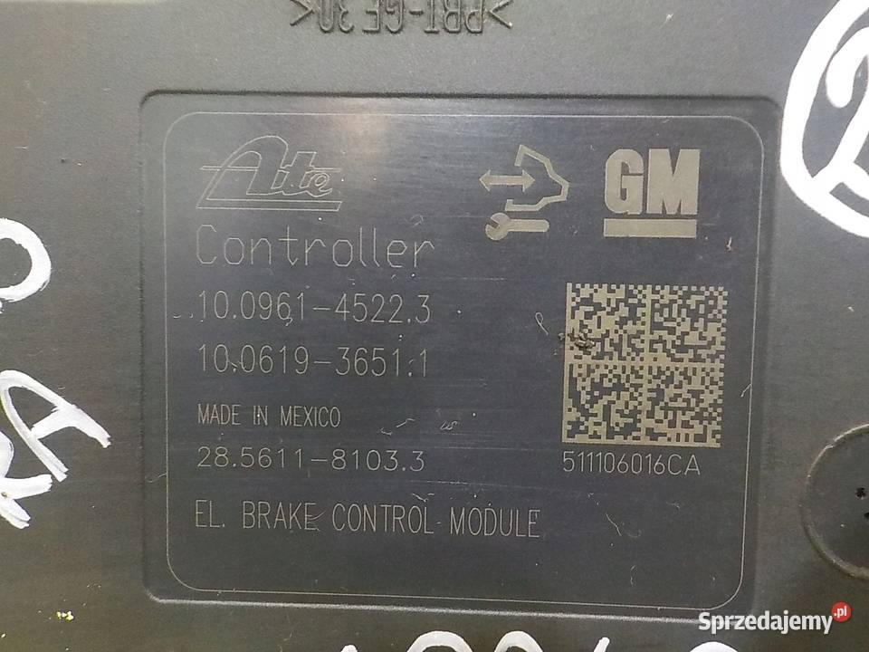 OPEL ASTRA IV J 16 B 11r 5D pompa ABS 13356789 Suków