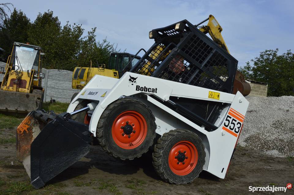 Mini Ładowarka miniładowarka BOBCAT 553 BRUTTO Motoryzacja