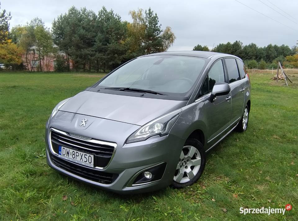 Peugeot 5008 Salon VAT23 Świetny stan oszczędny Roszkowice