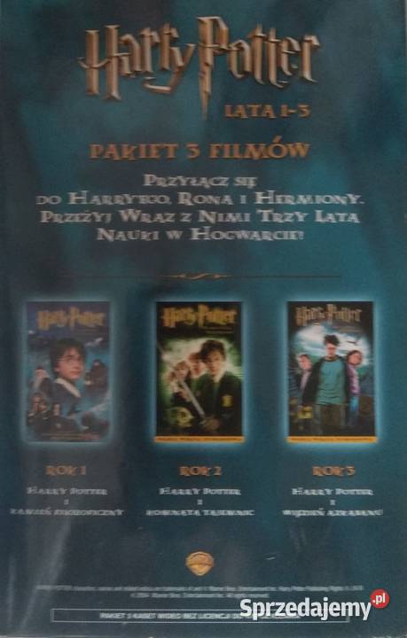 Harry Potter na kasetach VHS Warszawa