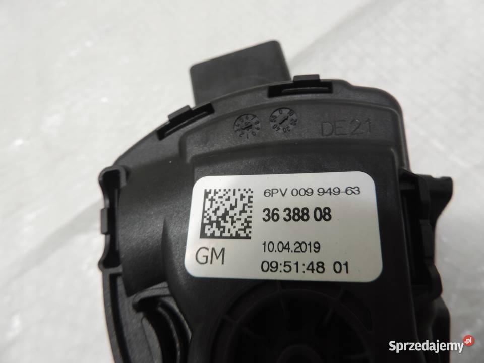 POTENCJOMETR PEDAŁ GAZU OPEL CROSSLAND X 3638808 kujawsko-pomorskie