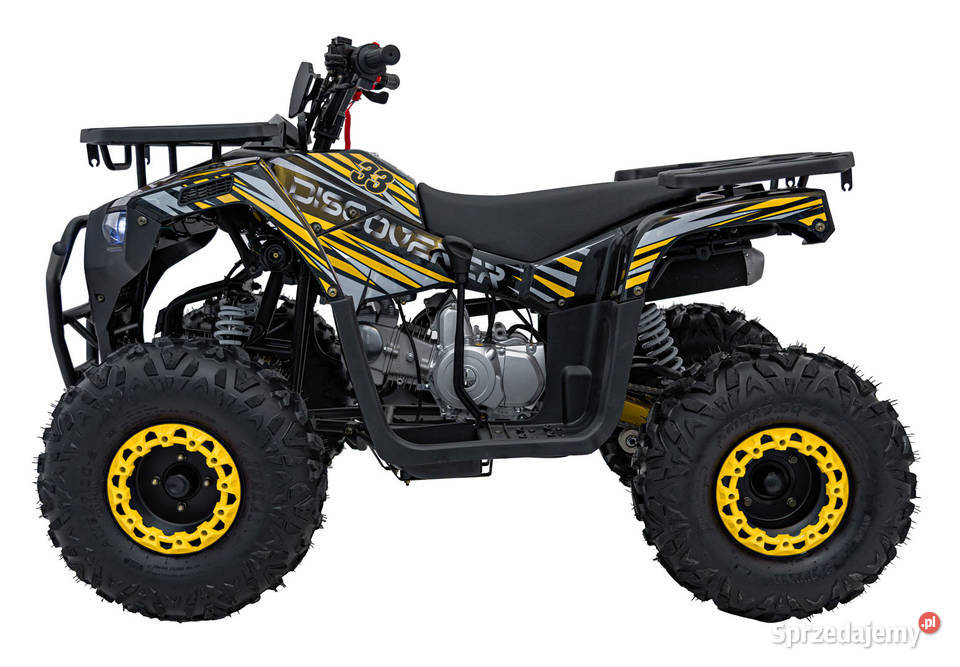 Quad Spalinowy Discoverer 125cc żółty mazowieckie Marki sprzedam