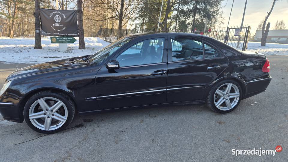 MERCEDES E350 CGI 4MATIC W211 SUPER STAN NISKI wielofunkcyjna kierownica Gdów