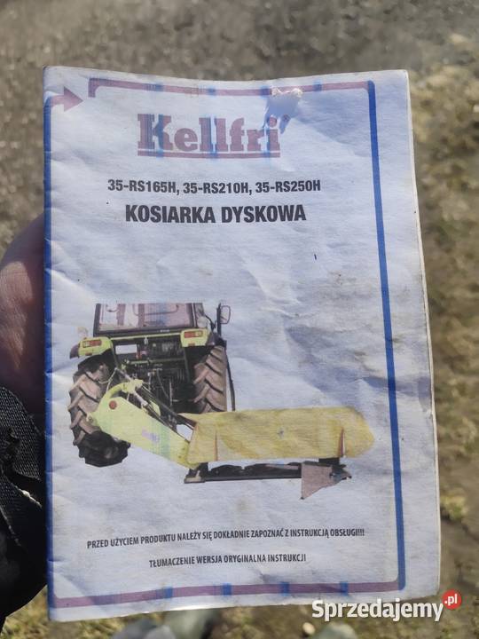 kosiarka dyskowa kellfri 210m Jabłoń Kościelna