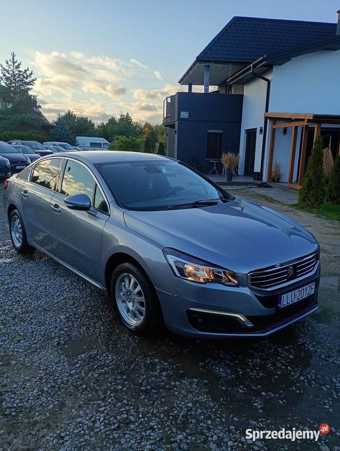 Peugeot 508 Super stan sedan 100 przebiegu lubelskie Łuków