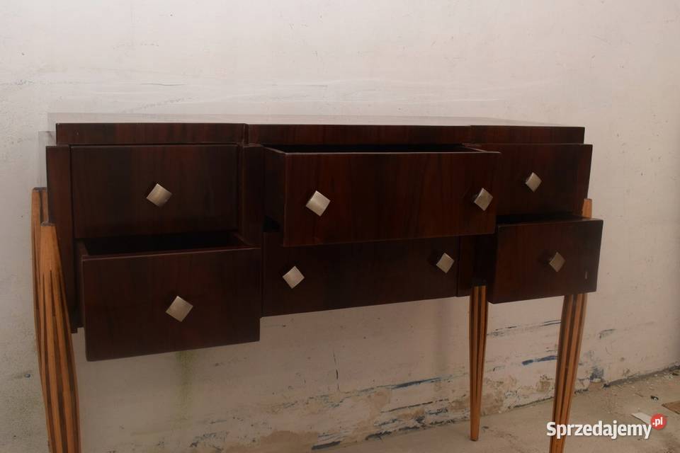 Pałacowa Szafa Biurko Art Deco Komoda Salon 8 Kraków