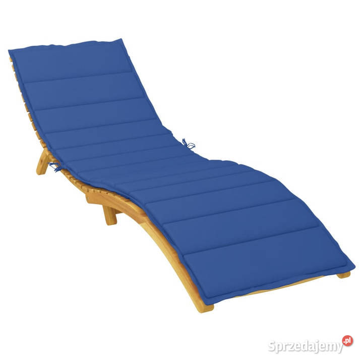 Poduszka na leżak niebieska 200x70x3 tkanina Warszawa sprzedam
