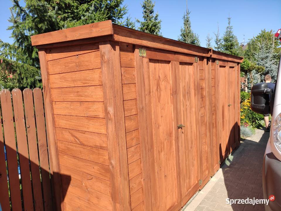 Domek ogrodowy narzędziowy drewutnia wielkopolskie