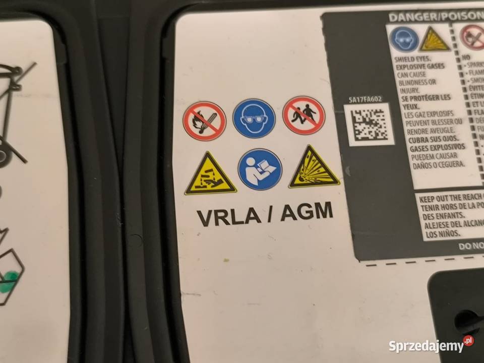 Akumulator AGM BMW Mini 70ah 700a orginal Nowy Konin