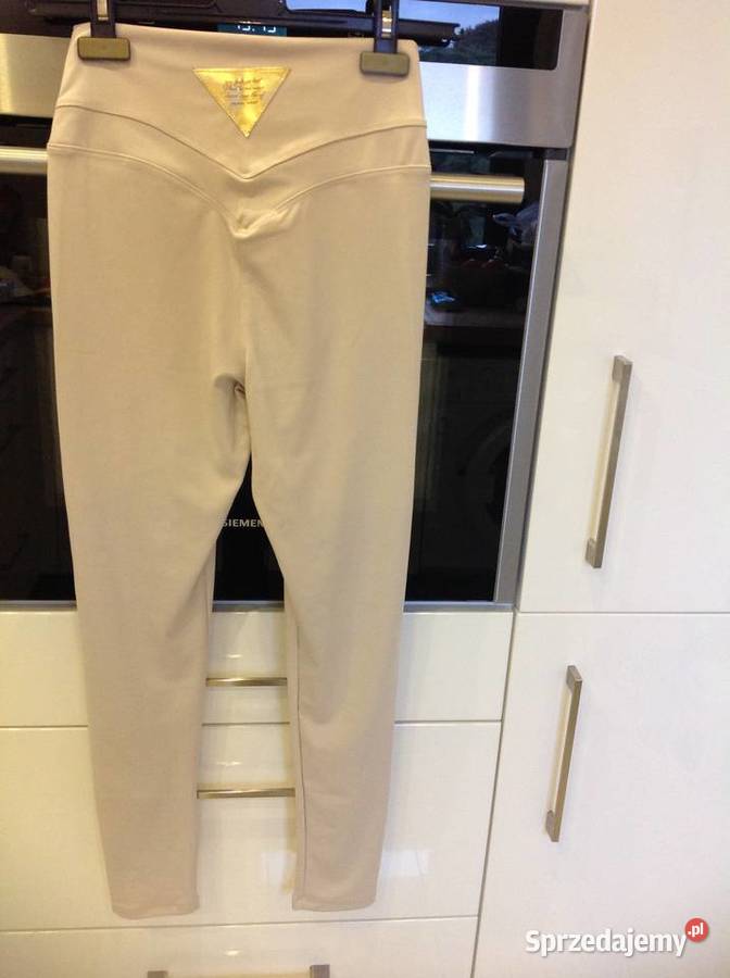Legginsy Damskie Beżowe SSM NOWE Pozostałe Nowa Sól