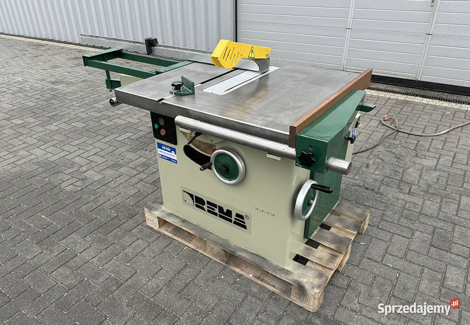 Piła tarczowa z wózkiem pilarka REMA DMMA35 Sierakowska Huta sprzedam