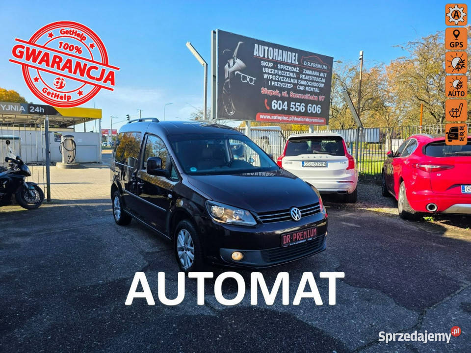 Volkswagen Caddy 16 TDI 102 DSG Grzane Fotele ASR (kontrola trakcji)