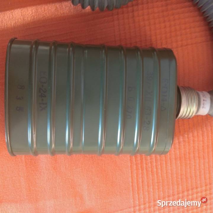 RETRO maska gazowa PRL kompletna torba typ Warszawa