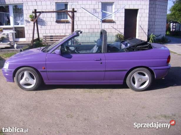 ford escort cabrio Ford wielkopolskie Krotoszyn