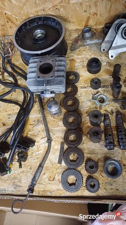 Części silnika silnik MZ ETZ 250 251 TS simson Zduńska Wola