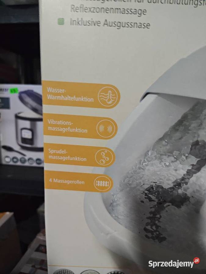 Masażer do stóp z podgrzewaniem Golub-Dobrzyń