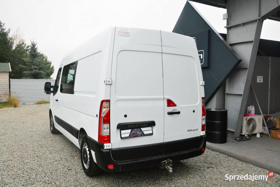 Renault Master średniak 7 osobowy brygadówka centralny zamek Warszawa