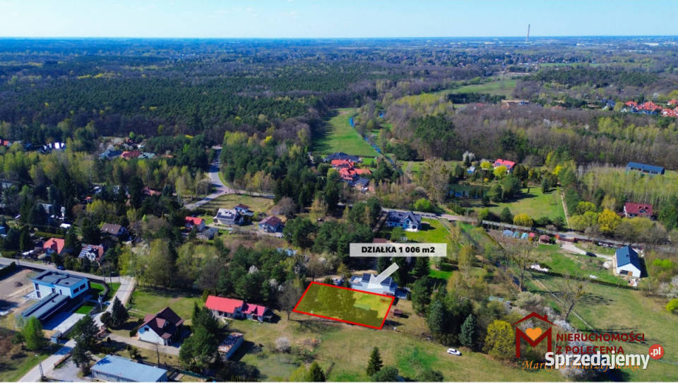 Grunt 1006m2 Strzeniówka Niecała kanalizacja