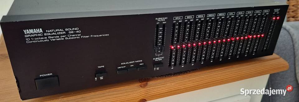 Yamaha equalizer GE40 mazowieckie