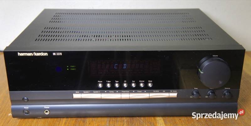 Amplituner HARMANKARDON HK3370 czarny Amplitunery Myślibórz