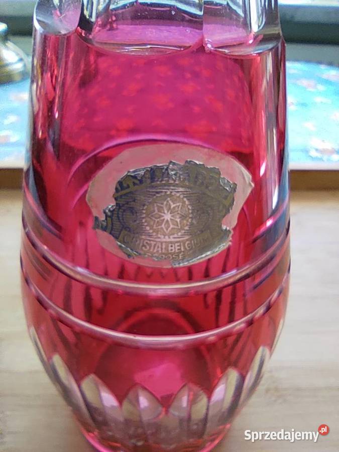 Kryształowa karafka z korkiem firmy VSL Val Porcelana i szkło podlaskie Białystok