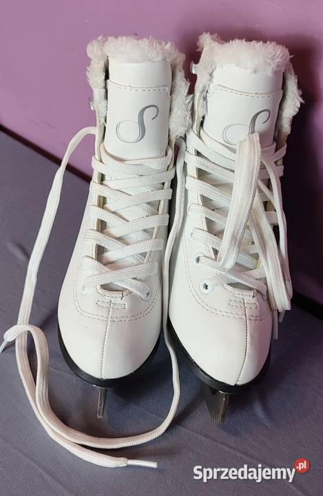 Raz założone łyżwy figurowe dzieci rozmiar 31 Łyżwiarstwo i hokej