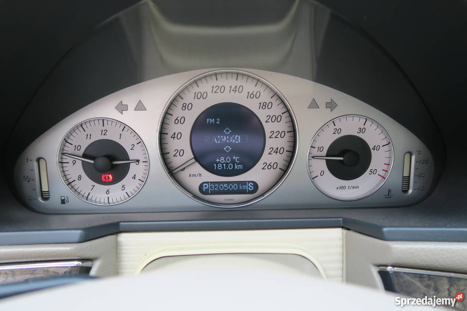 MERCEDES W211 E320cdi AVANTGARDE 204 rzędowa 6 wielkopolskie Sulmierzyce