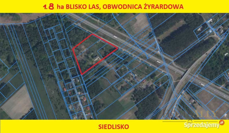 Grunt Zazdrość 18150m2