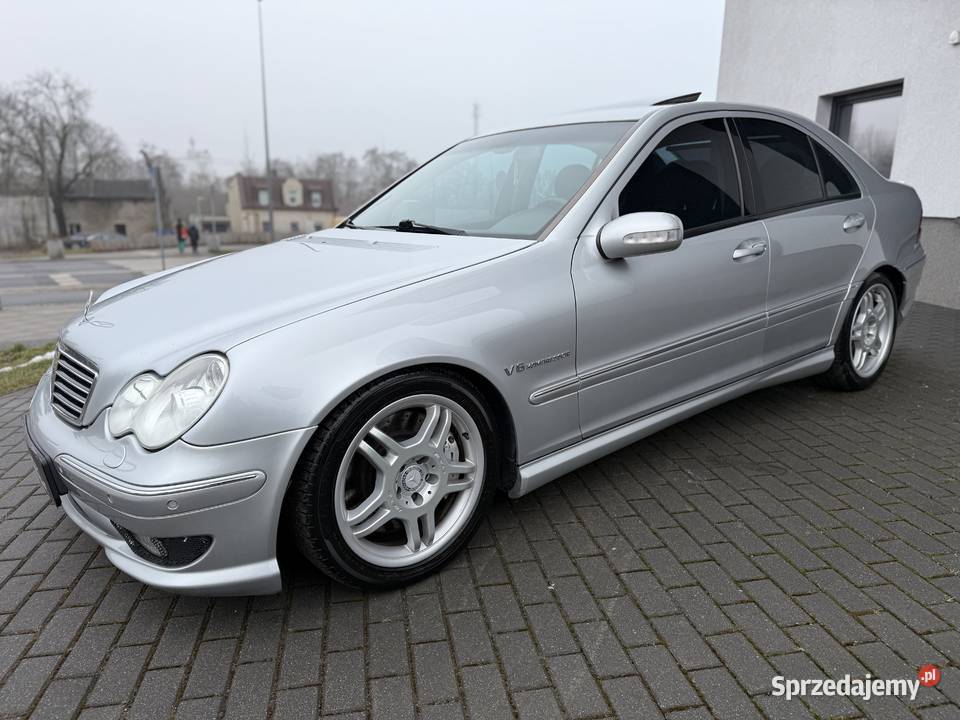 Mercedes Benz C 32 AMG 32 Benzyna V6 Skóry Poznań