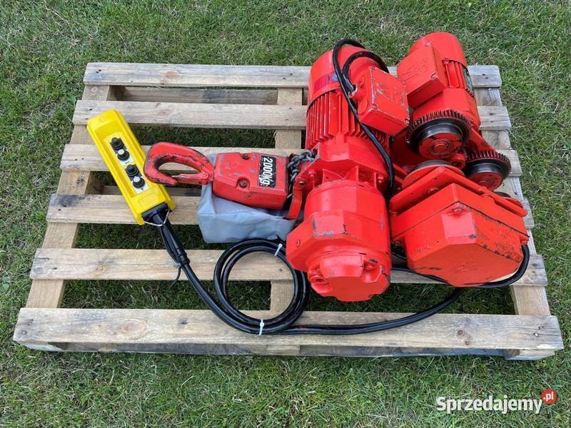 Wciągnik 2T SEW suwnica wciągarka demag małopolskie Olkusz