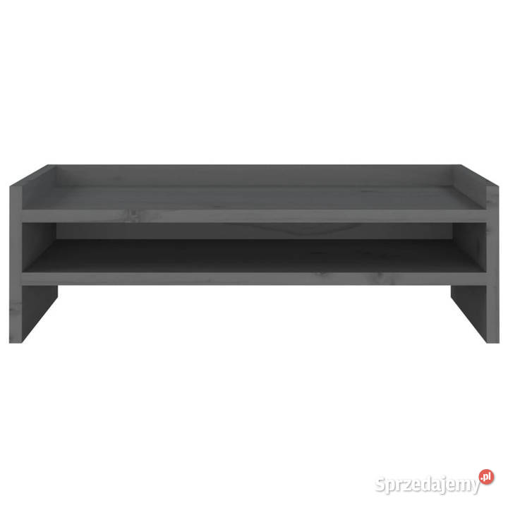 Podstawka na monitor szara 50x24x16 lite drewno mazowieckie Warszawa sprzedam