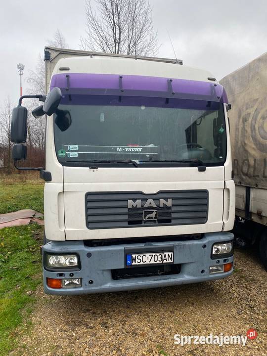 Syndyk sprzeda samochód ciężarowy MAN 2008 r 1382865km Sochaczew